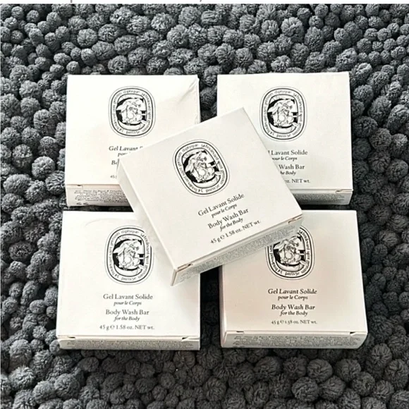 Diptyque 34 Boulevard Saint Germain Lot Of Five Soaps - Picture 1 of 4